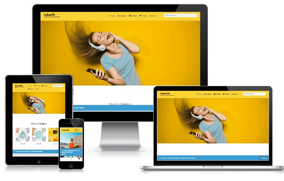 Customawiz Customawiz - Complete e-commerce solution built with WordPress ecosystem integrations and custom payment gateways.